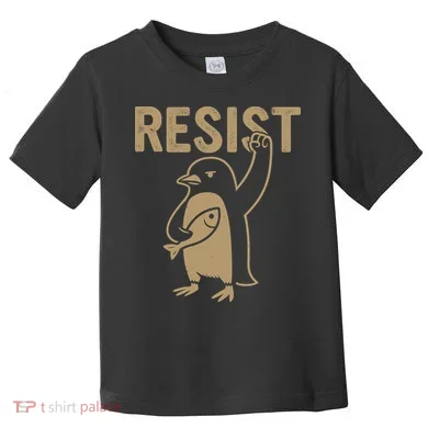 Resist Penguin Toddler T-Shirt