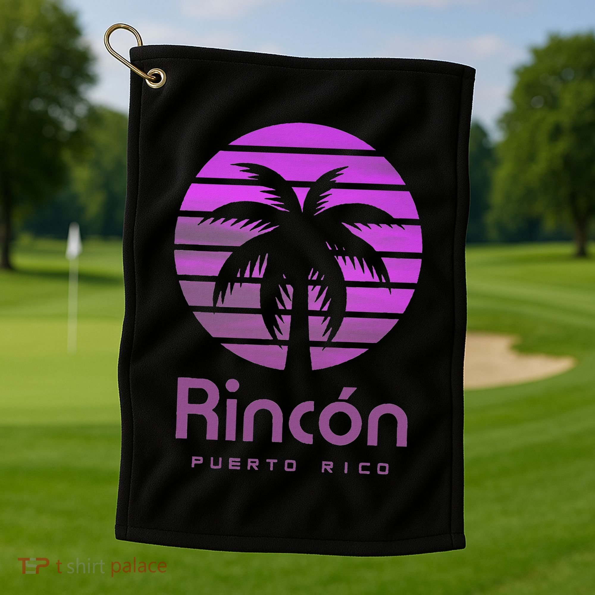 Rincón Puerto Rico Golf Towel