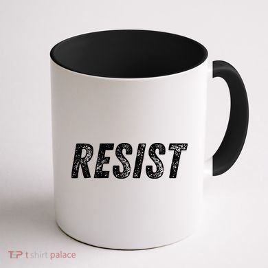 Resist Political Coffee Mug back