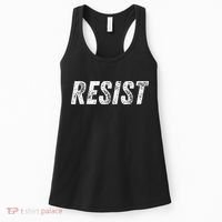 Resist Political Women's Tank Top thumb 0