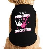 Rockstar Princess Roll Im Not A Princess Im A Rockstar Doggie Tank thumb 0