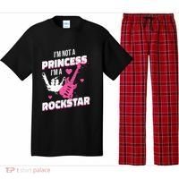 Rockstar Princess Roll Im Not A Princess Im A Rockstar Pajama Set thumb 0