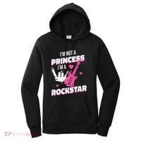 Rockstar Princess Roll Im Not A Princess Im A Rockstar Women's Hoodie thumb 0