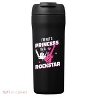 Rockstar Princess Roll Im Not A Princess Im A Rockstar 24oz Duet Stainless Steel Tumbler thumb 0