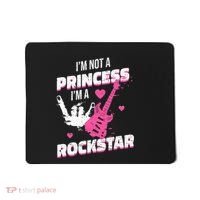 Rockstar Princess Roll Im Not A Princess Im A Rockstar Mousepad thumb 0
