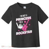 Rockstar Princess Roll Im Not A Princess Im A Rockstar Toddler T-Shirt thumb 0