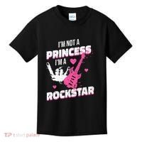 Rockstar Princess Roll Im Not A Princess Im A Rockstar Kids T-Shirt thumb 0