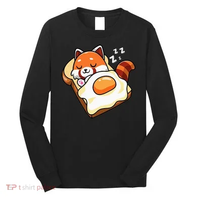 Red Panda Long Sleeve Shirt
