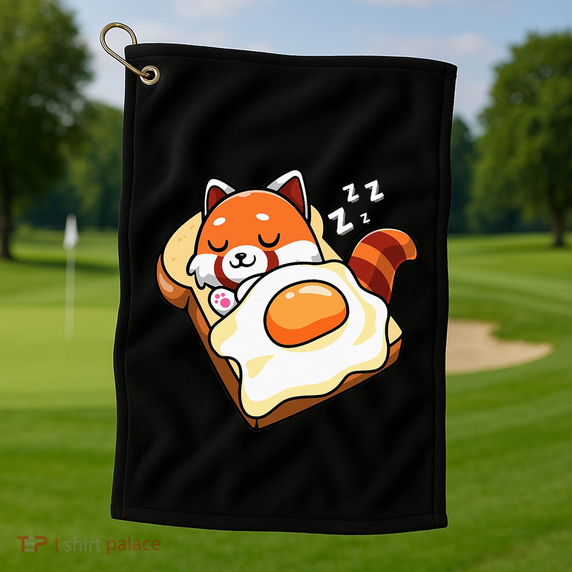 Red Panda Golf Towel
