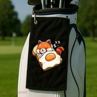 Red Panda Golf Towel thumb 2