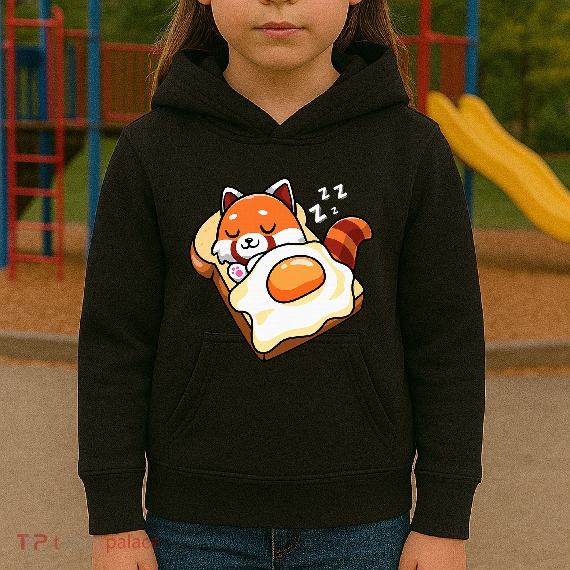 Red Panda Kids Hoodie