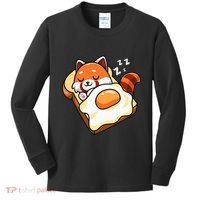 Red Panda Kids Long Sleeve Shirt thumb 0