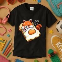 Red Panda Kids T-Shirt thumb 3