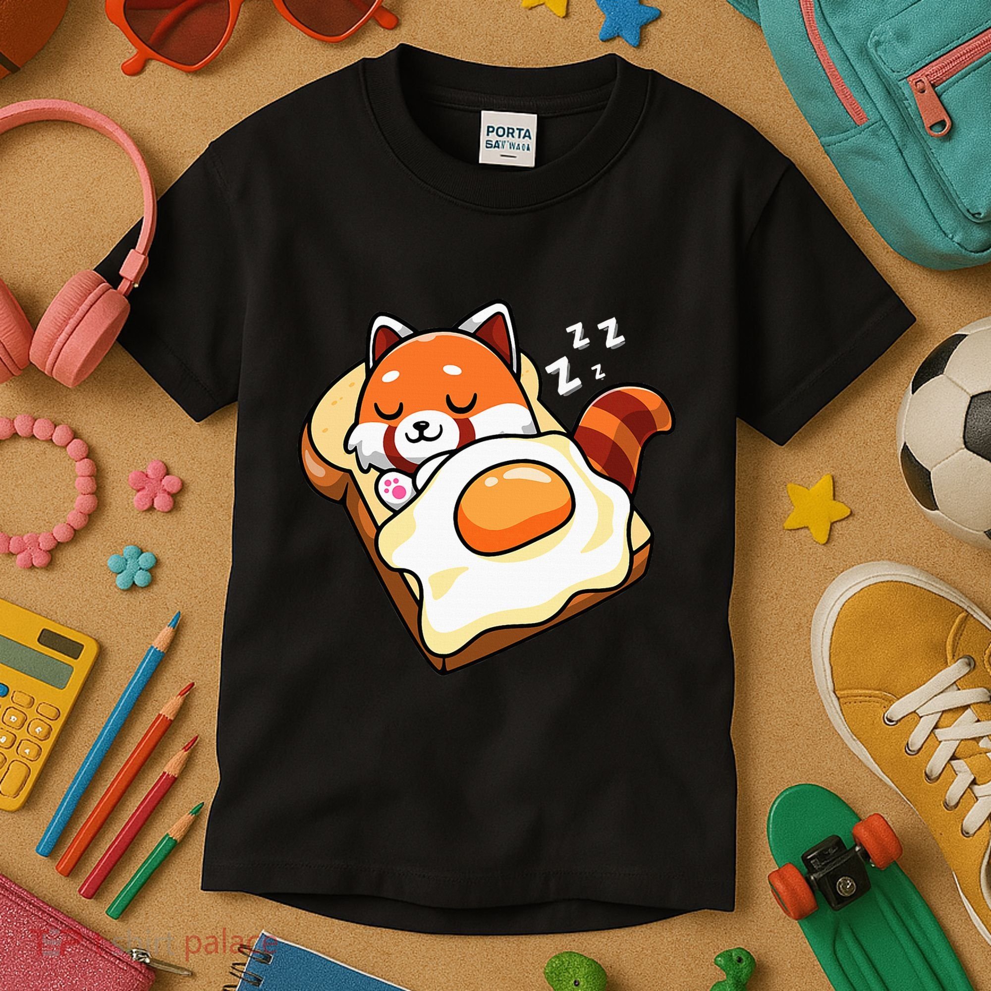 Red Panda Kids T-Shirt