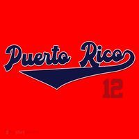 Retro Puerto Rico Beisbol Jersey Boricua Baseball 12 Santa Hat thumb 1