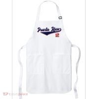 Retro Puerto Rico Beisbol Jersey Boricua Baseball 12 Apron thumb 0