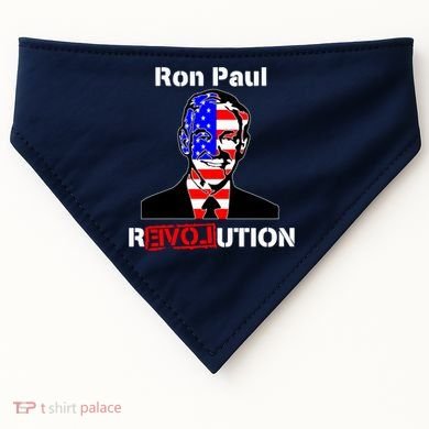 Ron Paul Revolution USA-Made Doggie Bandana