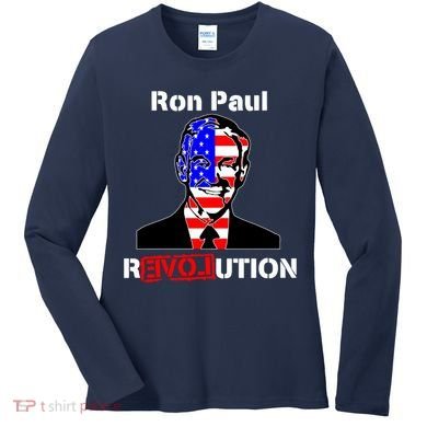 Ron Paul Revolution Women's Long Sleeve Shirt