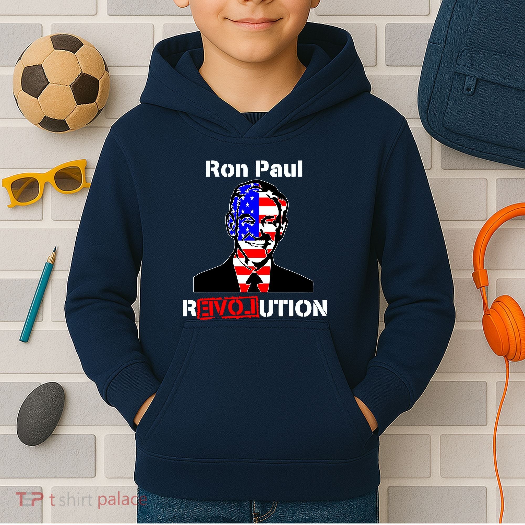 Ron Paul Revolution Kids Hoodie