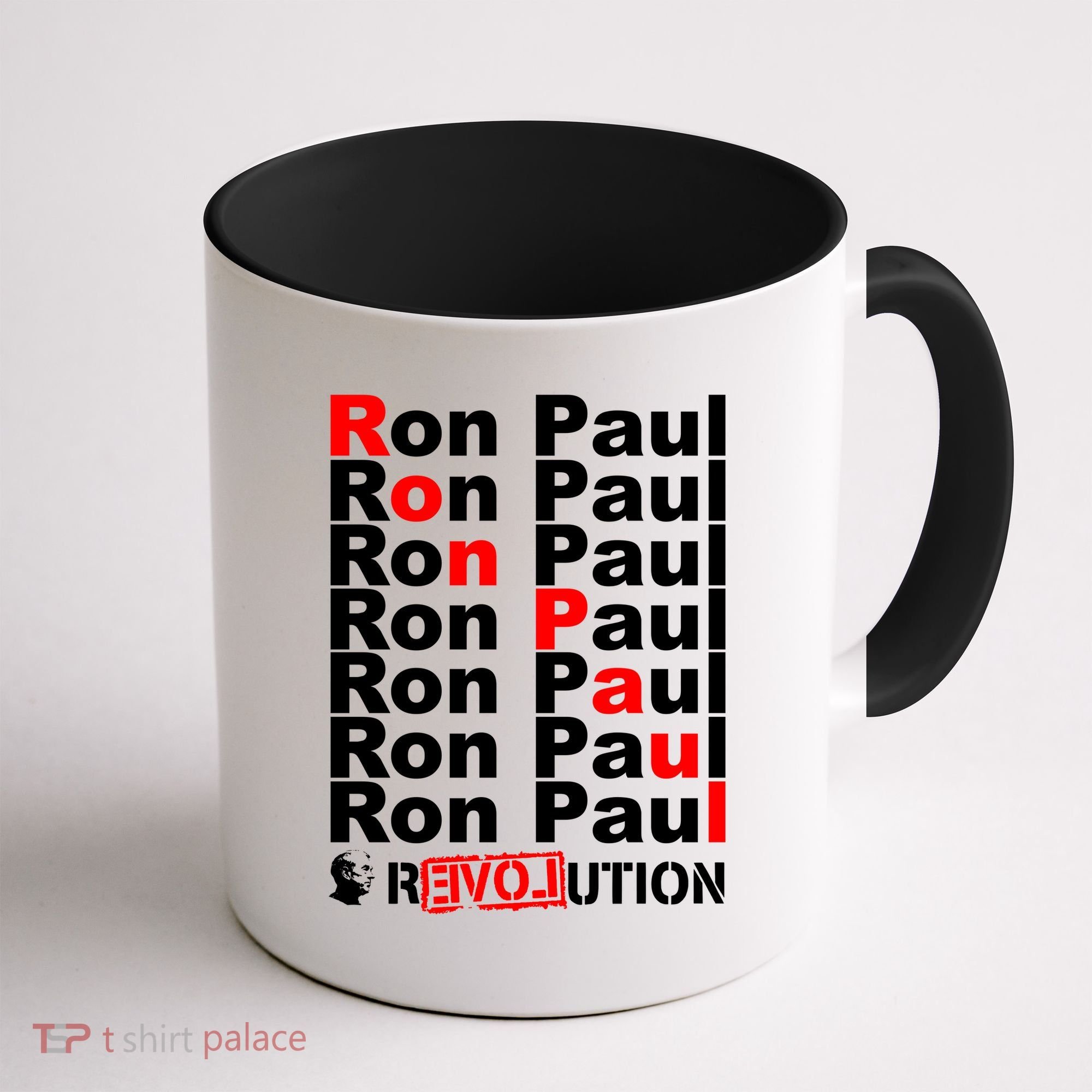 Ron Paul Revolution Word Coffee Mug
