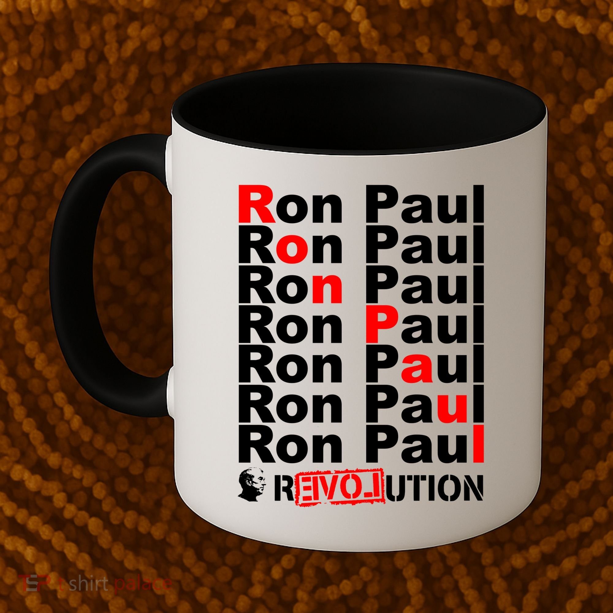 Ron Paul Revolution Word Coffee Mug