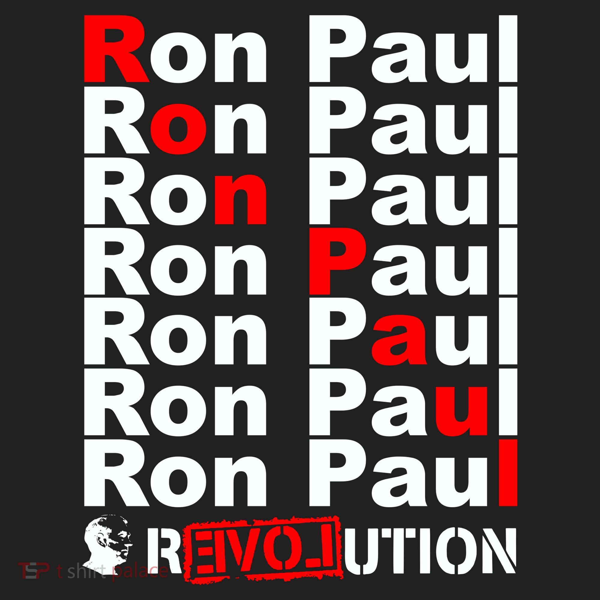 Ron Paul Revolution Word Tumbler
