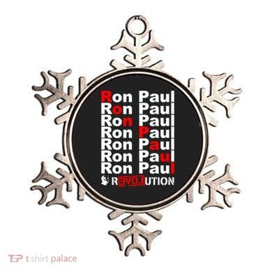 Ron Paul Revolution Word Ornament