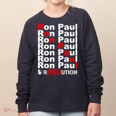 Ron Paul Revolution Word Women's Sweatshirt