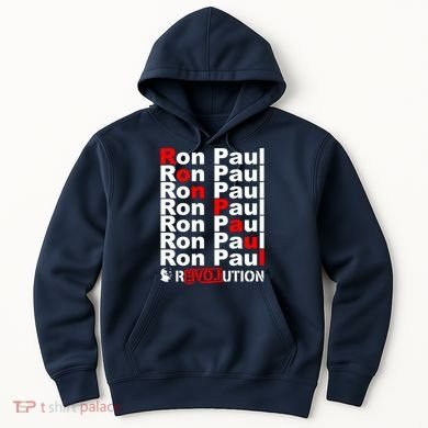 Ron Paul Revolution Word Hoodie