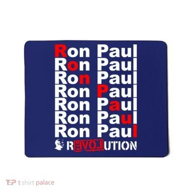 Ron Paul Revolution Word Mousepad