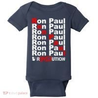 Ron Paul Revolution Word Baby Bodysuit thumb 0