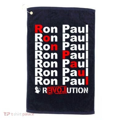 Ron Paul Revolution Word Golf Towel