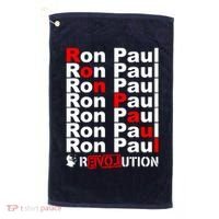 Ron Paul Revolution Word Golf Towel thumb 0