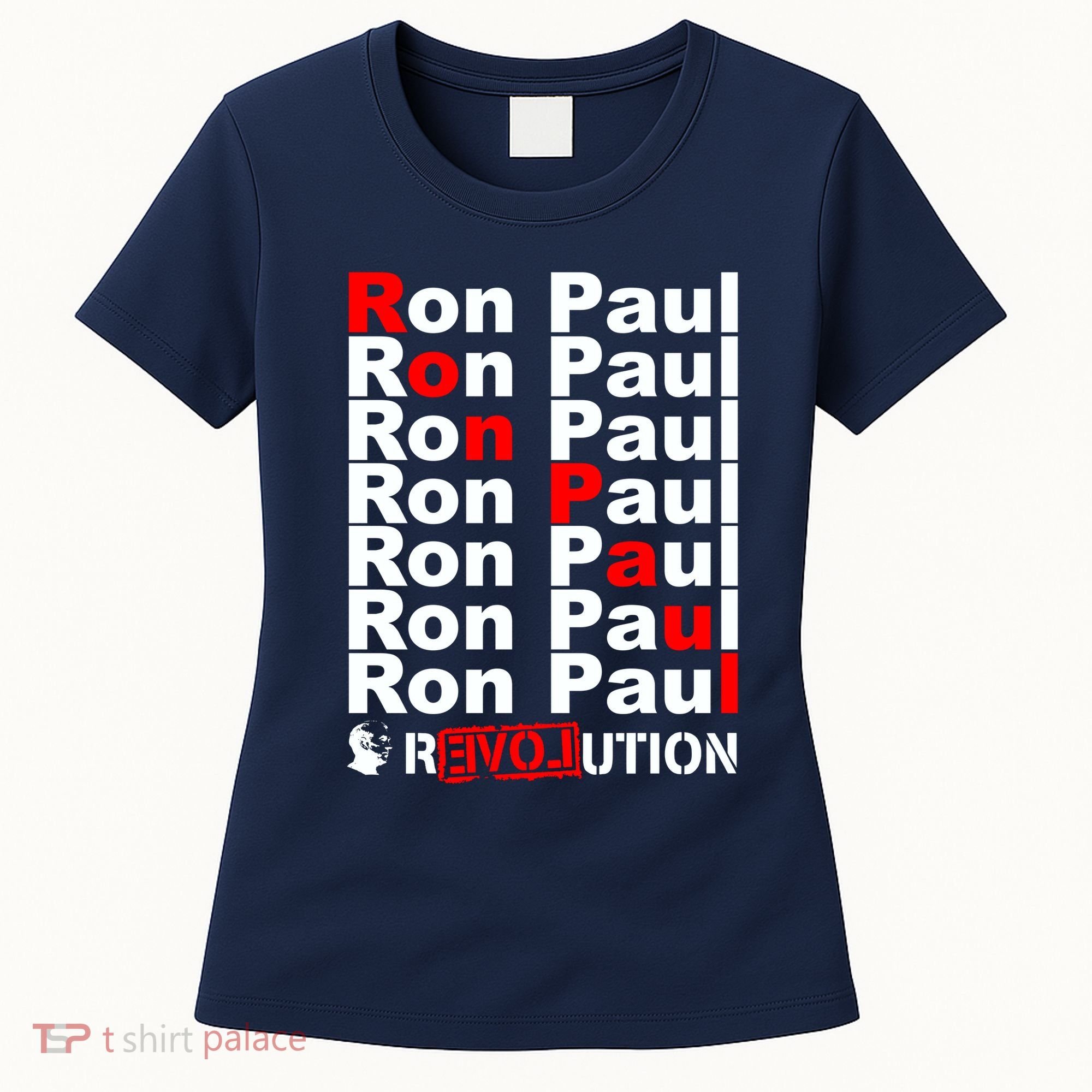 Ron Paul Revolution Word Women's T-Shirt