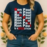 Ron Paul Revolution Word Women's T-Shirt thumb 2