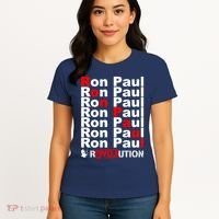 Ron Paul Revolution Word Women's T-Shirt thumb 4
