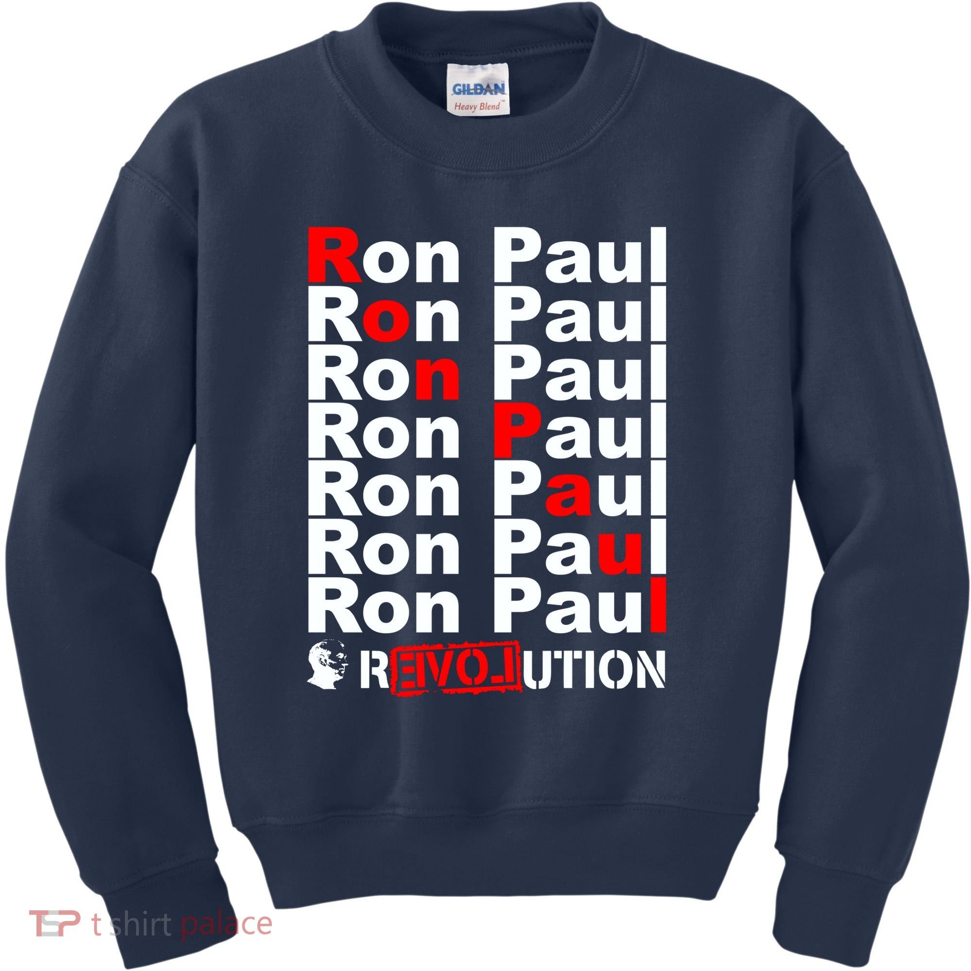 Ron Paul Revolution Word Kids Sweatshirt