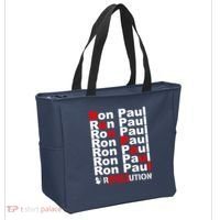 Ron Paul Revolution Word Tote Bag thumb 2
