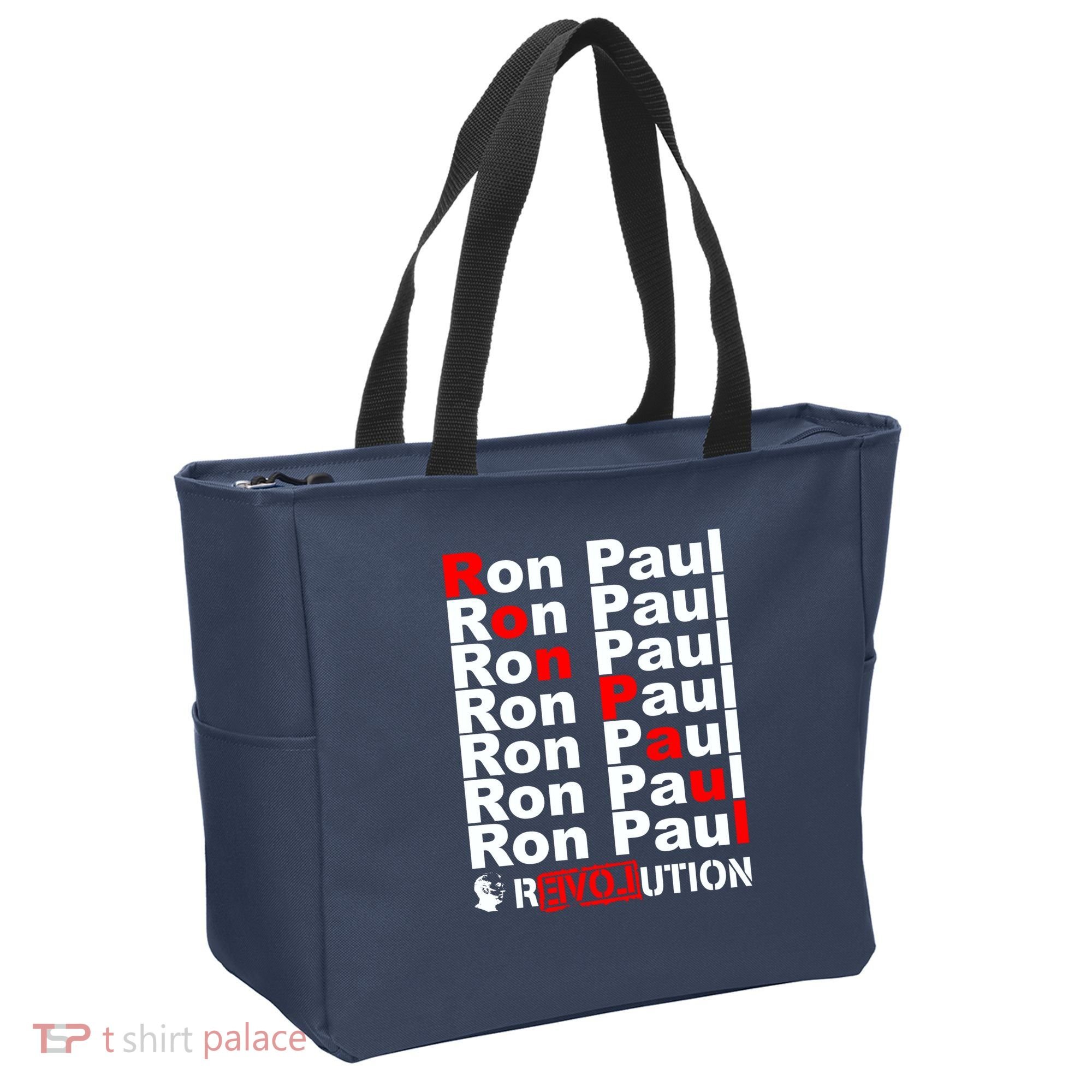 Ron Paul Revolution Word Tote Bag