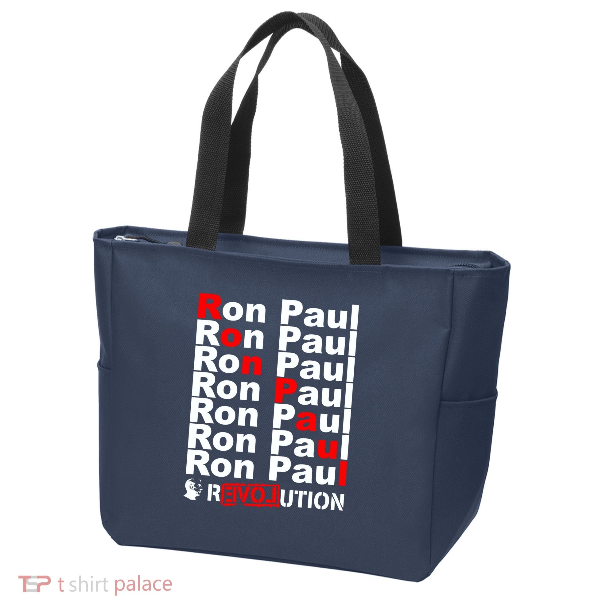 Ron Paul Revolution Word Tote Bag