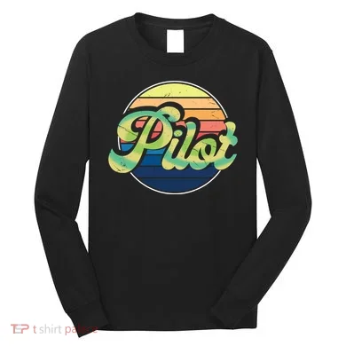 Retro Pilot Long Sleeve Shirt