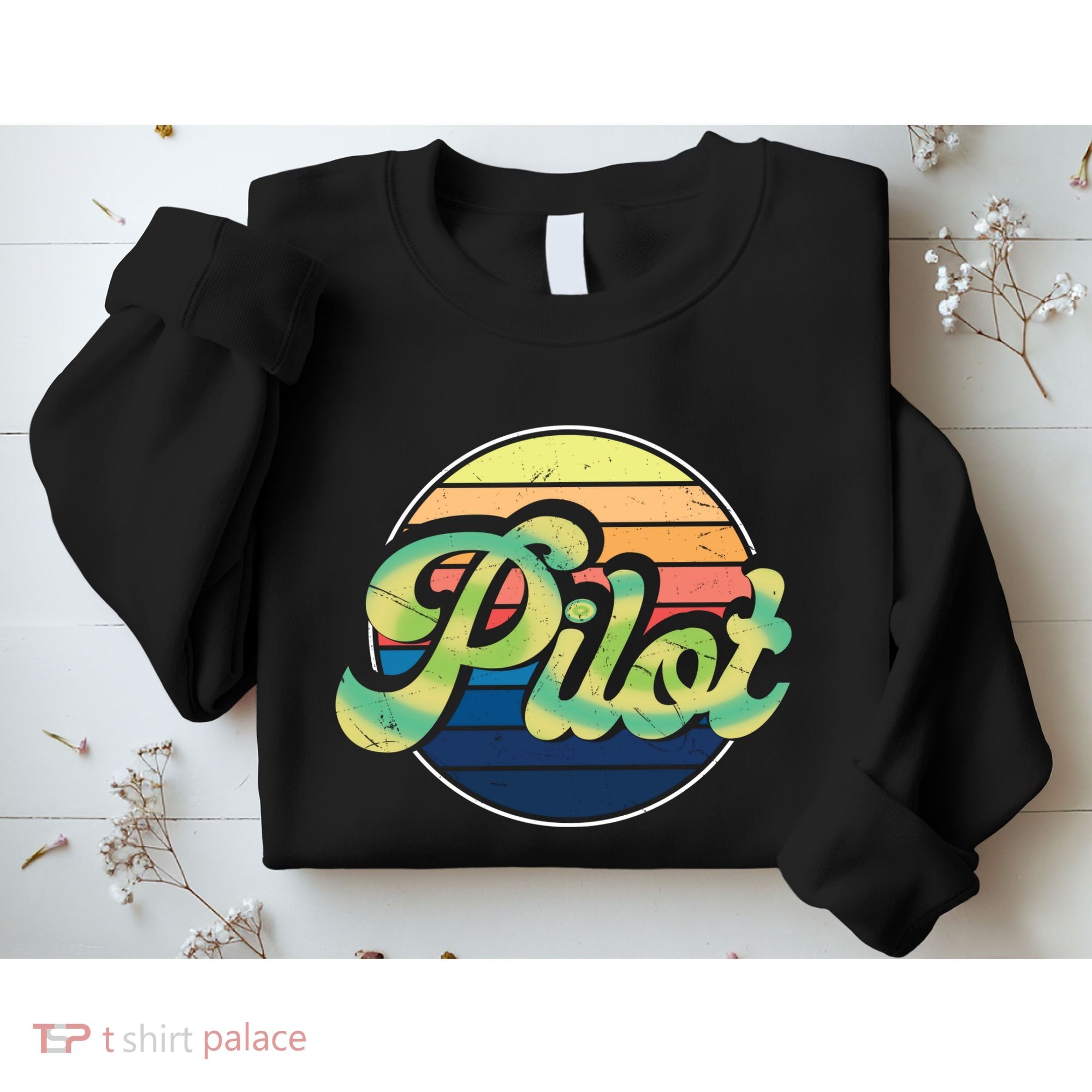 Retro Pilot Sweatshirt