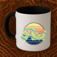Retro Pilot Coffee Mug thumb 2