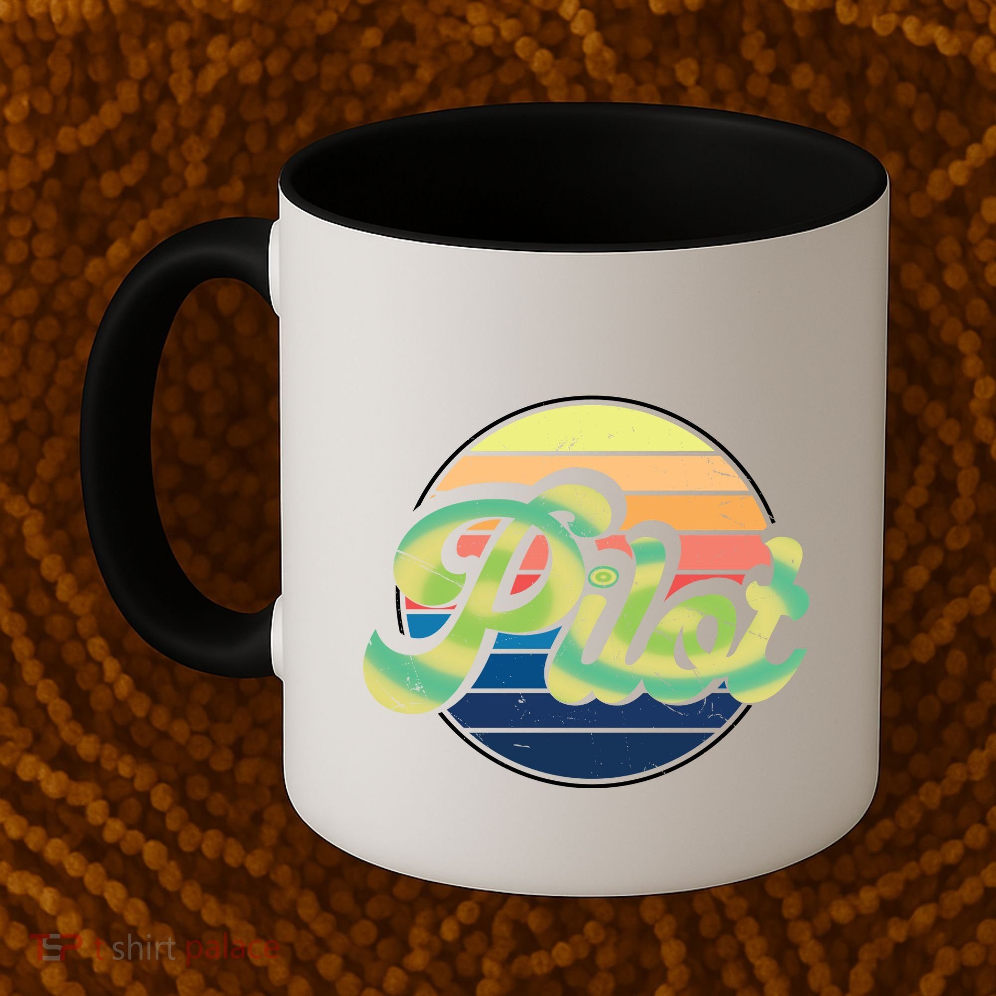 Retro Pilot Coffee Mug