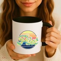 Retro Pilot Coffee Mug thumb 3
