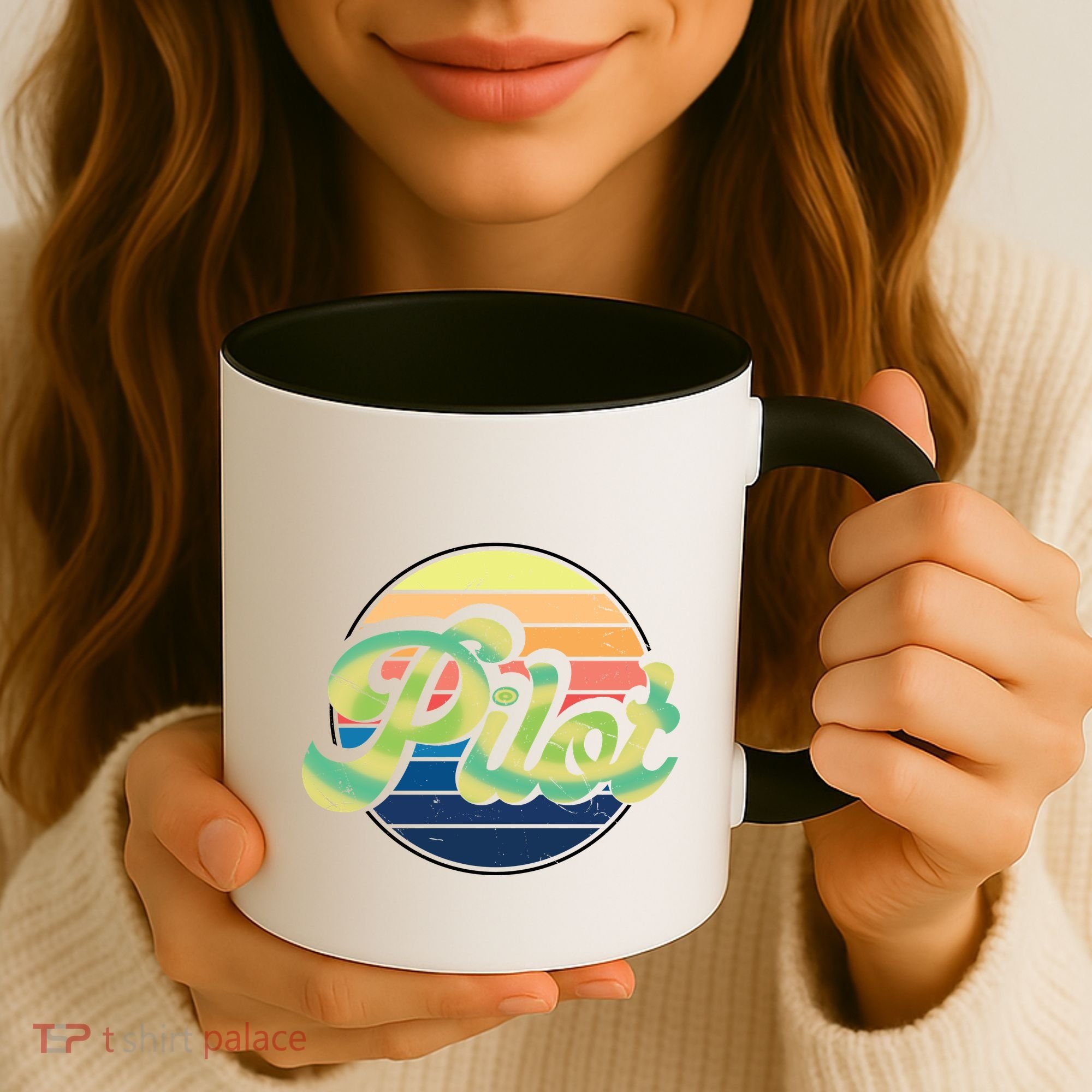 Retro Pilot Coffee Mug