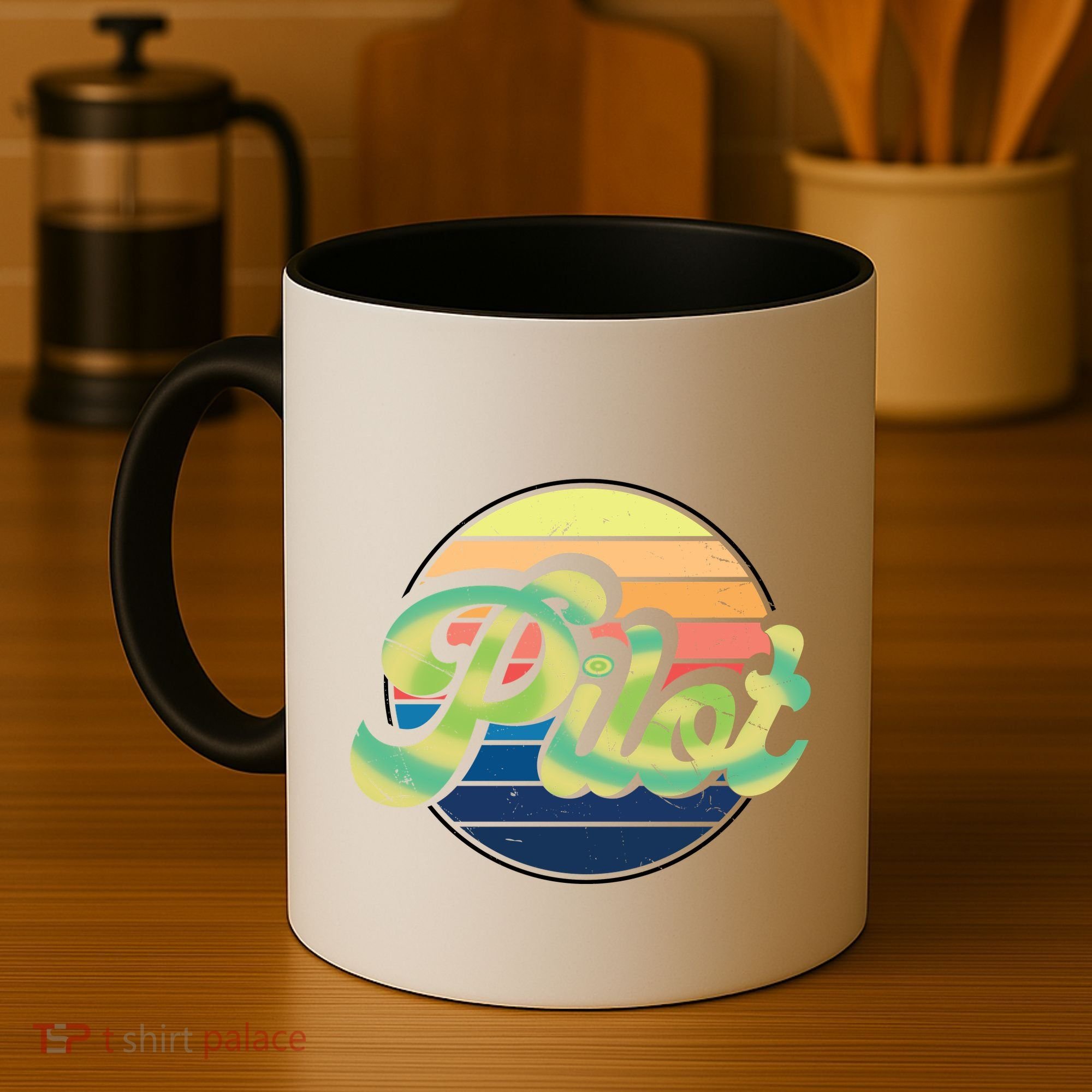 Retro Pilot Coffee Mug
