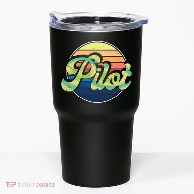 Retro Pilot Tumbler