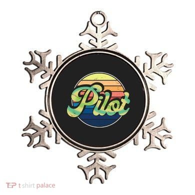 Retro Pilot Ornament