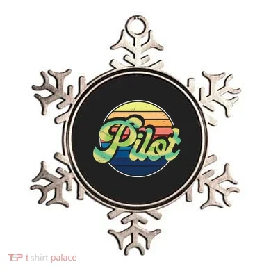 Retro Pilot Ornament